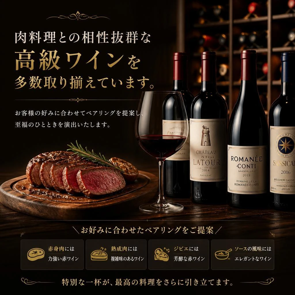 選び抜かれた高品質ワインのご紹介